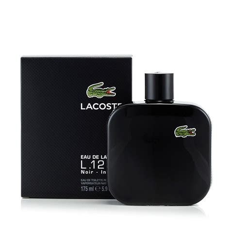 lacoste black aftershave for men.